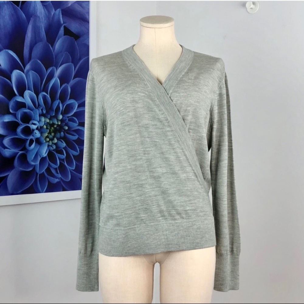 NWT J Crew 100% Merino Wool Wrap Sweater